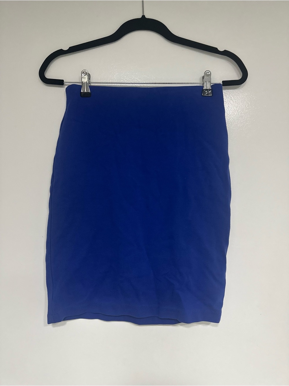Philosophy Electric Blue Pencil Skirt